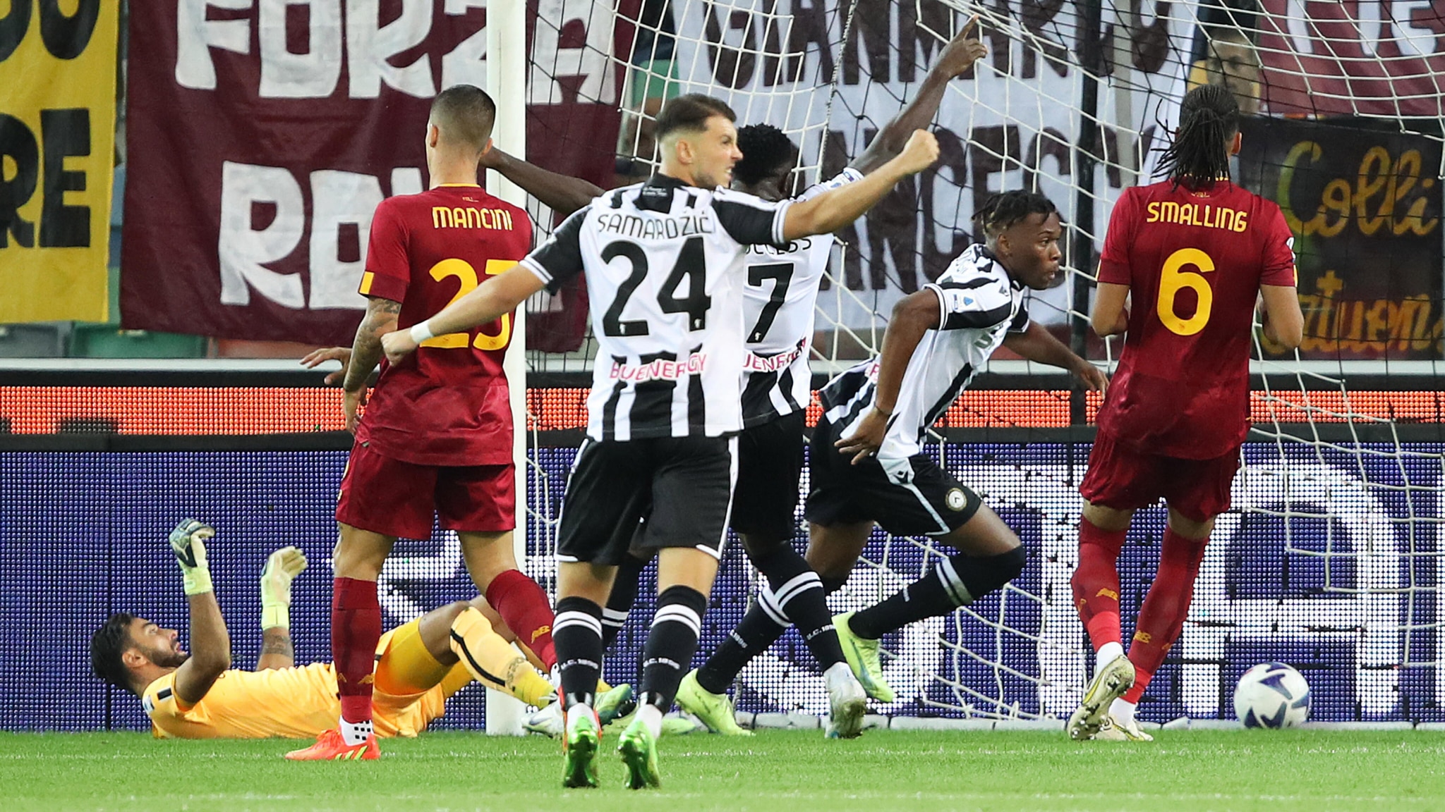Risultati Serie A : Udinese-Roma 4-0