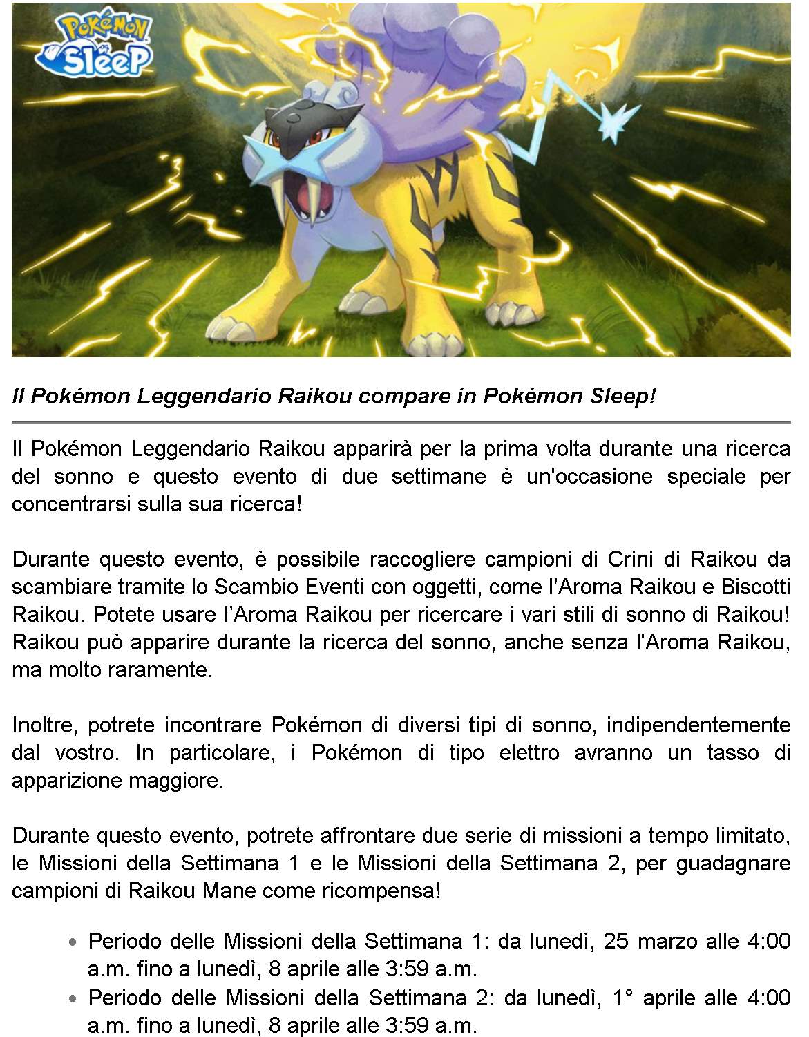NUOVE ATTIVITÀ IN POKÉMON SCARLATTO E VIOLETTO E POKÉMON SLEEP