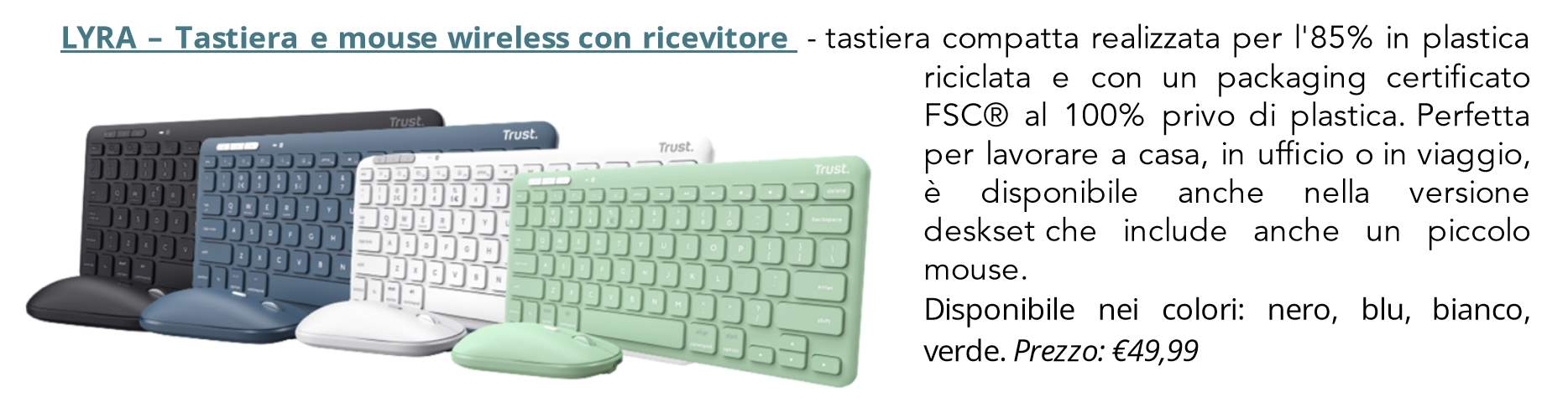 trust accessori Trust: gli accessori smart per il Back to Work di settembre
