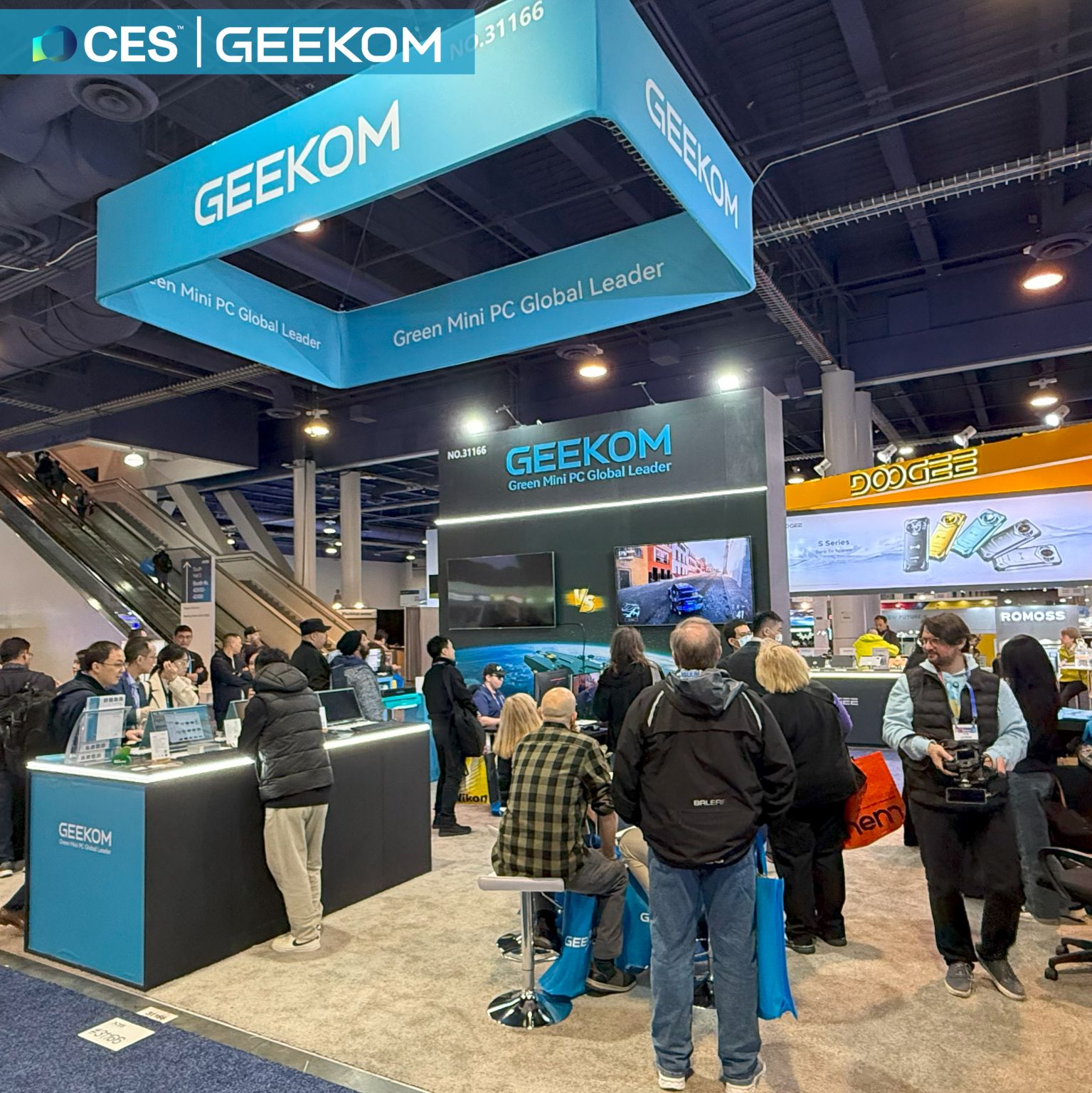 I mini PC ad alte prestazioni di GEEKOM brillano al CES2025