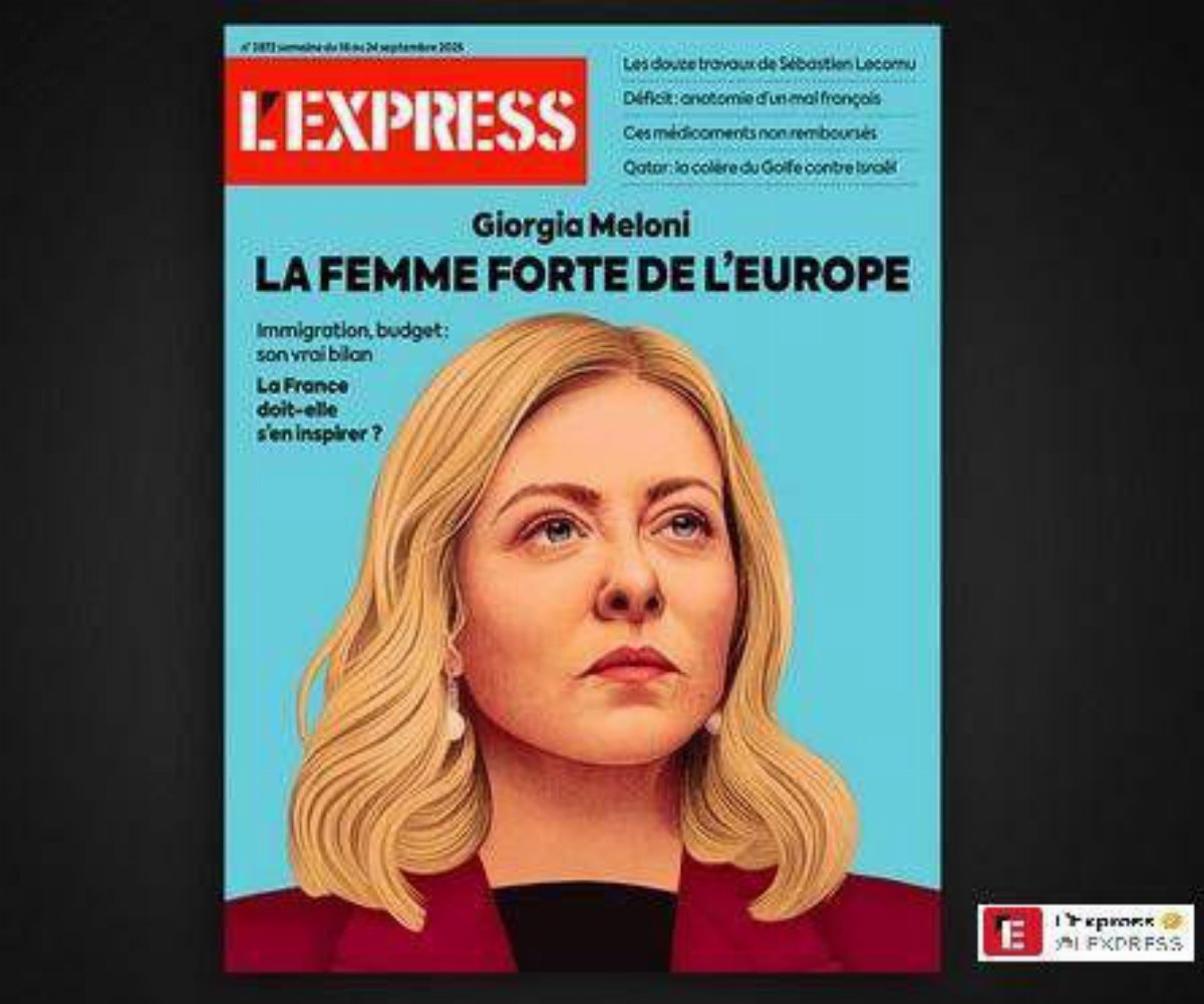 Giorgia Meloni protagonista sulla copertina di L