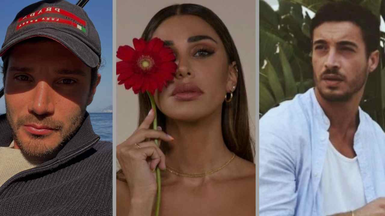 Un disastro ... Belen Rodriguez, Stefano De Martino e Antonino Spinalbese