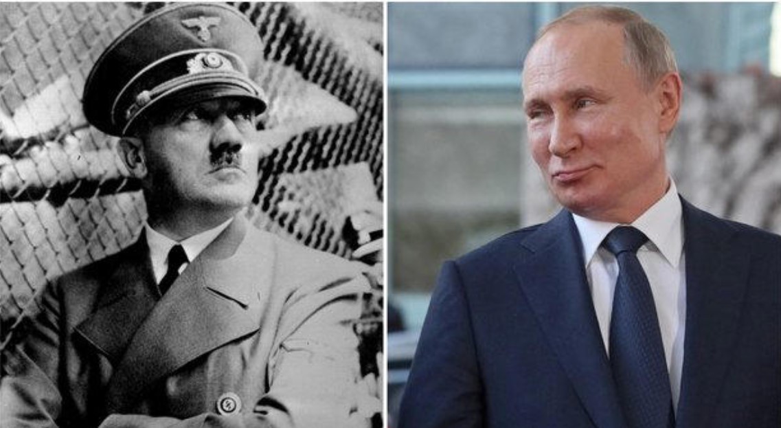 Vladimir Putin simile a Hitler : Finirà come il Fuhrer!