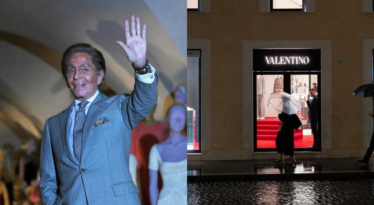 Valentino Garavani, Roma saluta l