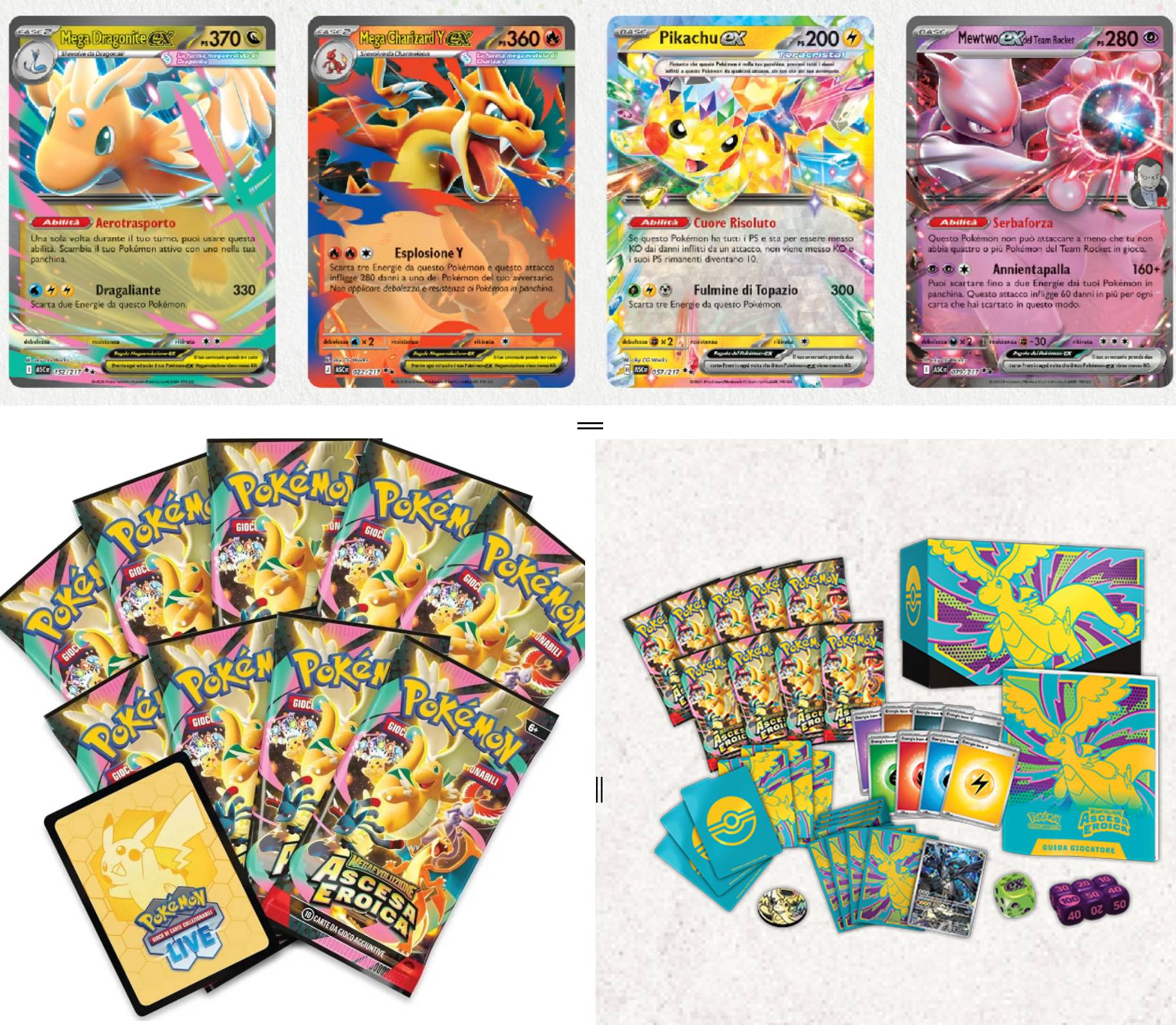 Recensione GCC Pokémon: Megaevoluzione – Ascesa Eroica