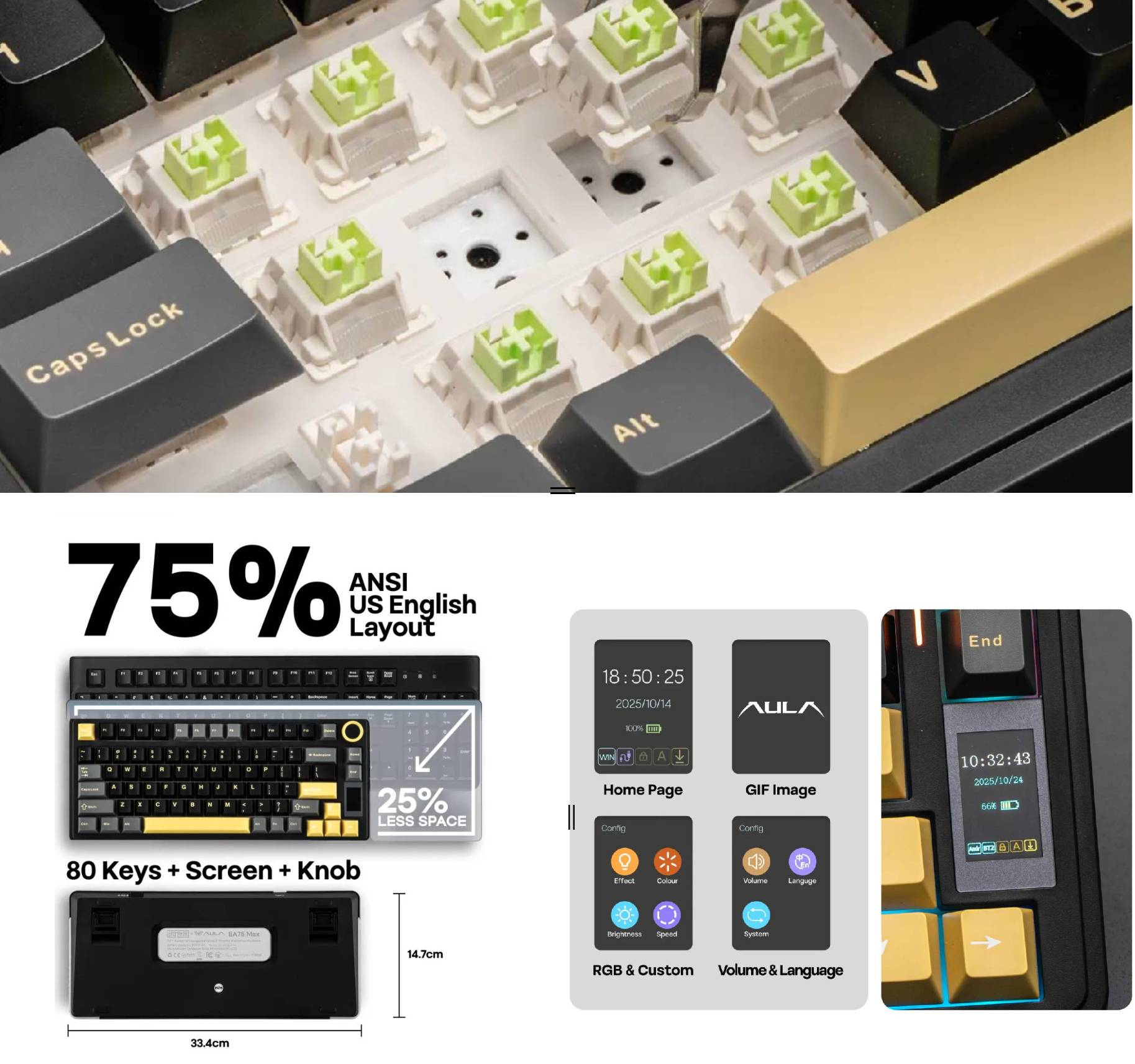 recensione epomaker Recensione EPOMAKER x AULA EA75 Max