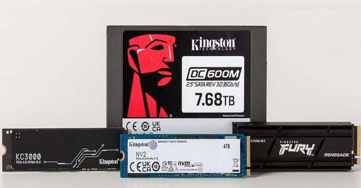 Kingston al primo posto nella classifica per la spedizione di SSD nel 2023