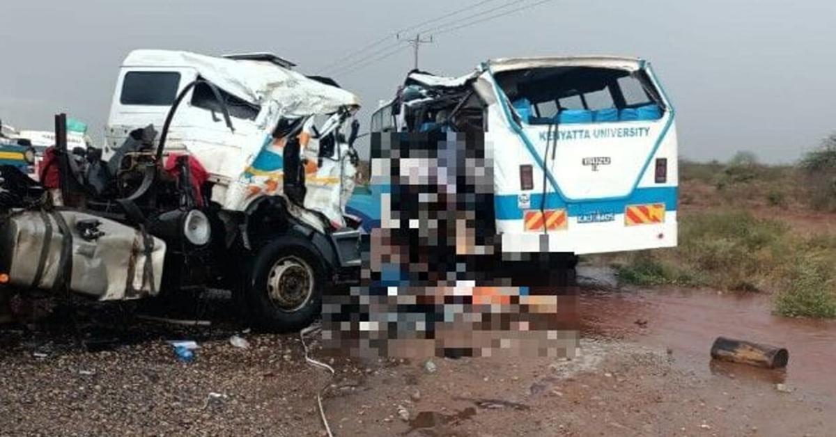 Kenya: Scontro frontale tra Bus Universitario e camion, 11 studenti deceduti