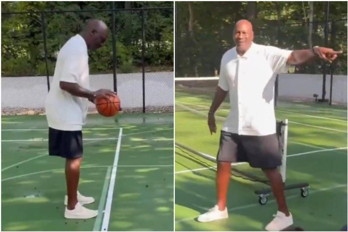 Michael Jordan torna in campo: Ero nervoso, ma il canestro è ancora mio Michael Jordan torna in campo: Ero nervoso, ma il canestro è ancora mio