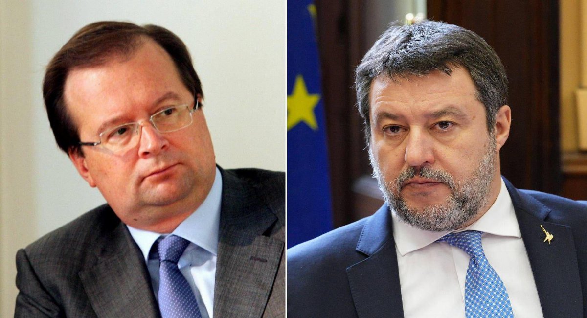 Salvini difende la stretta di mano all
