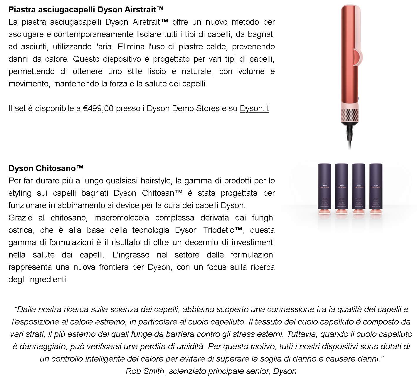 dyson presenta Dyson presenta l’edizione speciale Strawberry Bronze della gamma Haircare