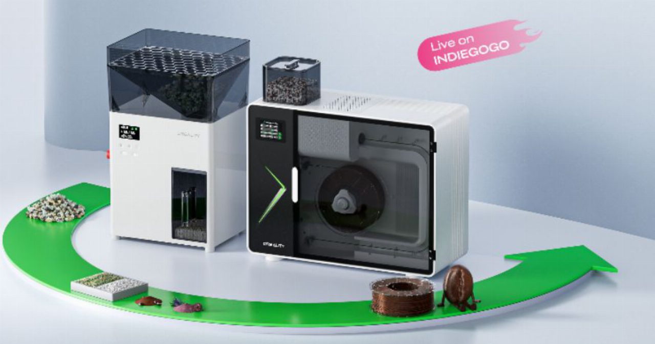 Creality M1 e R1: un sistema desktop per riciclare gli scarti della stampa 3D Creality M1 e R1: un sistema desktop per riciclare gli scarti della stampa 3D