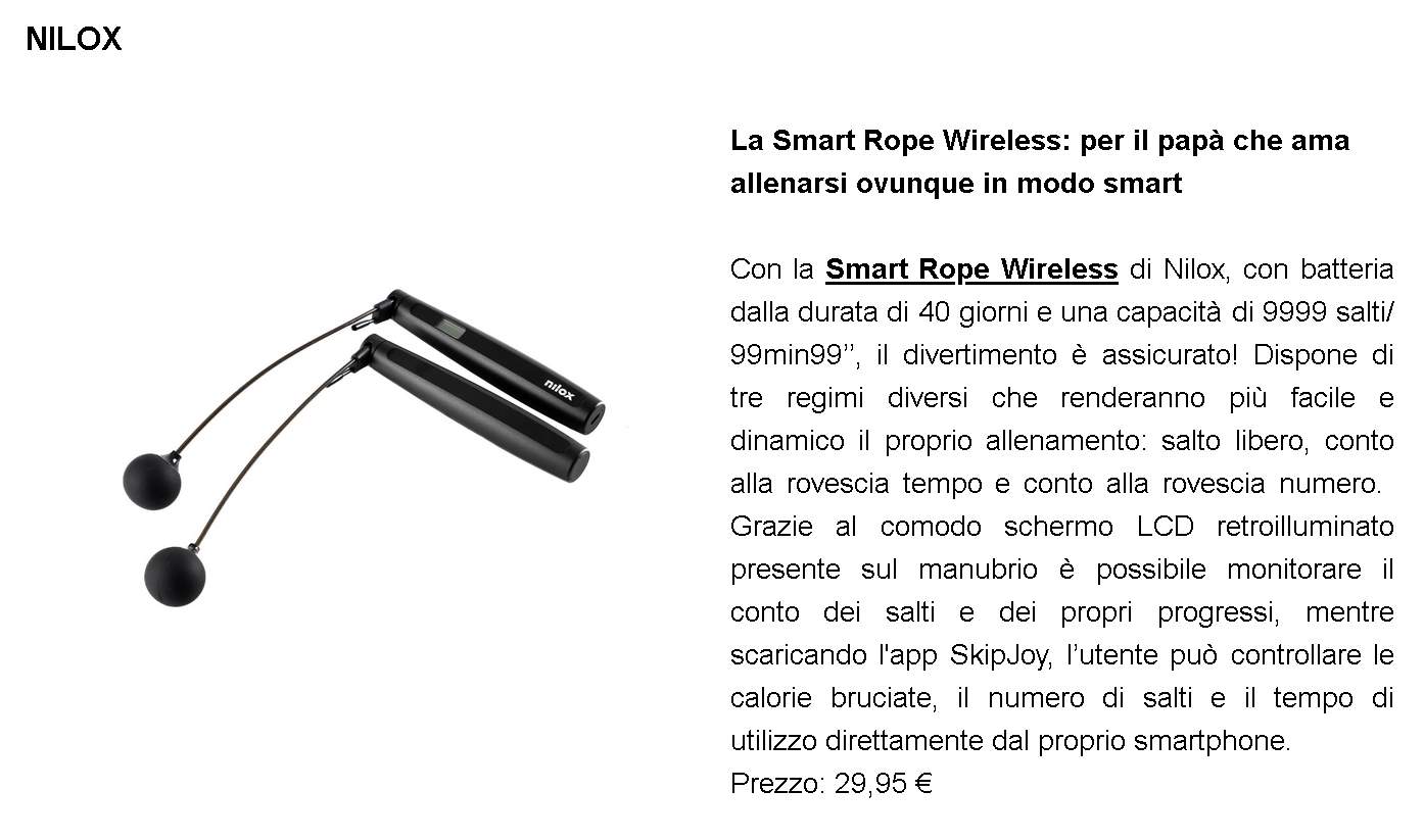 nilox celly Nilox & Celly | Idee regalo per fare felici i papà che amano la tecnologia