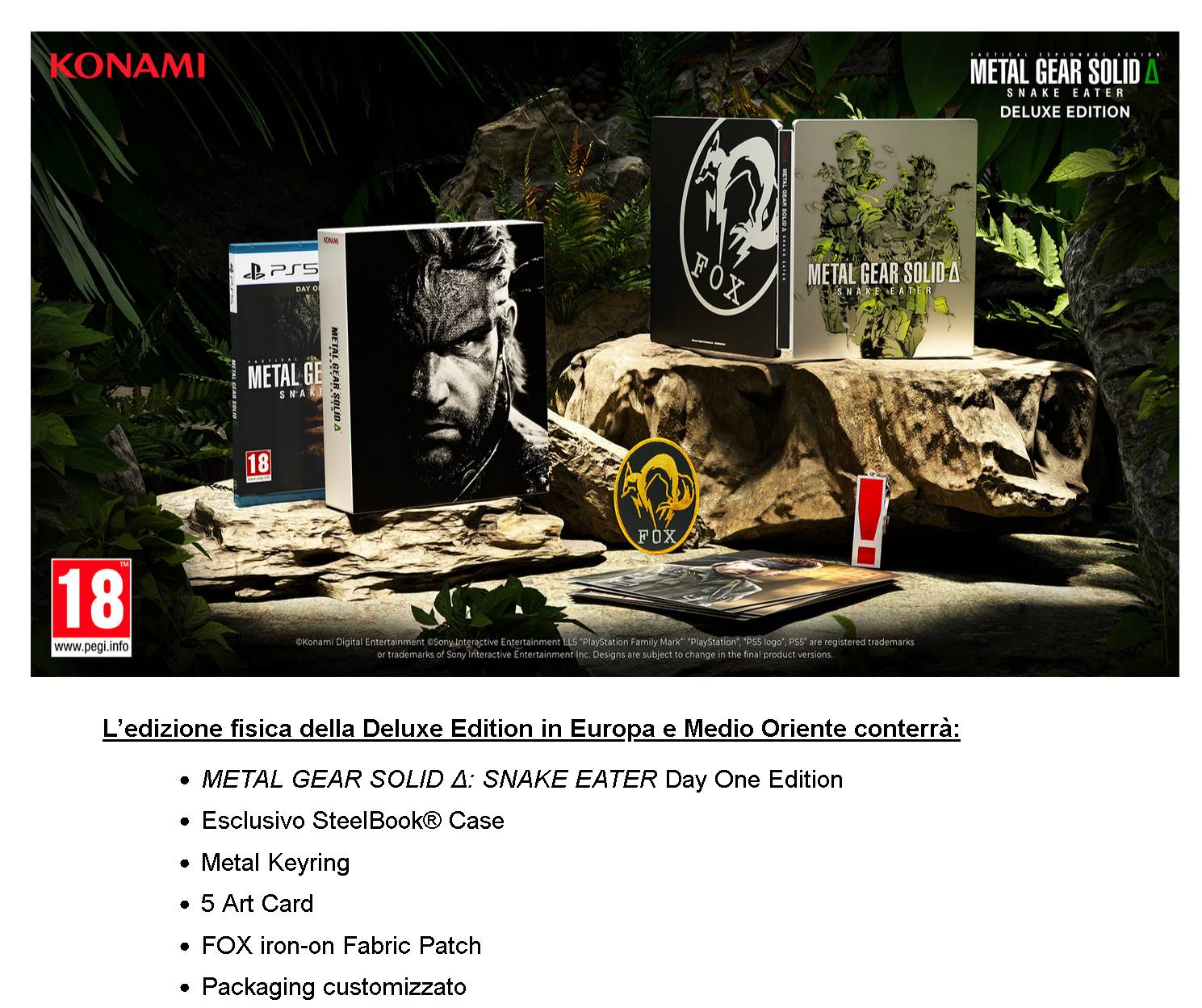 metal gear METAL GEAR SOLID ?: SNAKE EATER - uscita 28 agosto