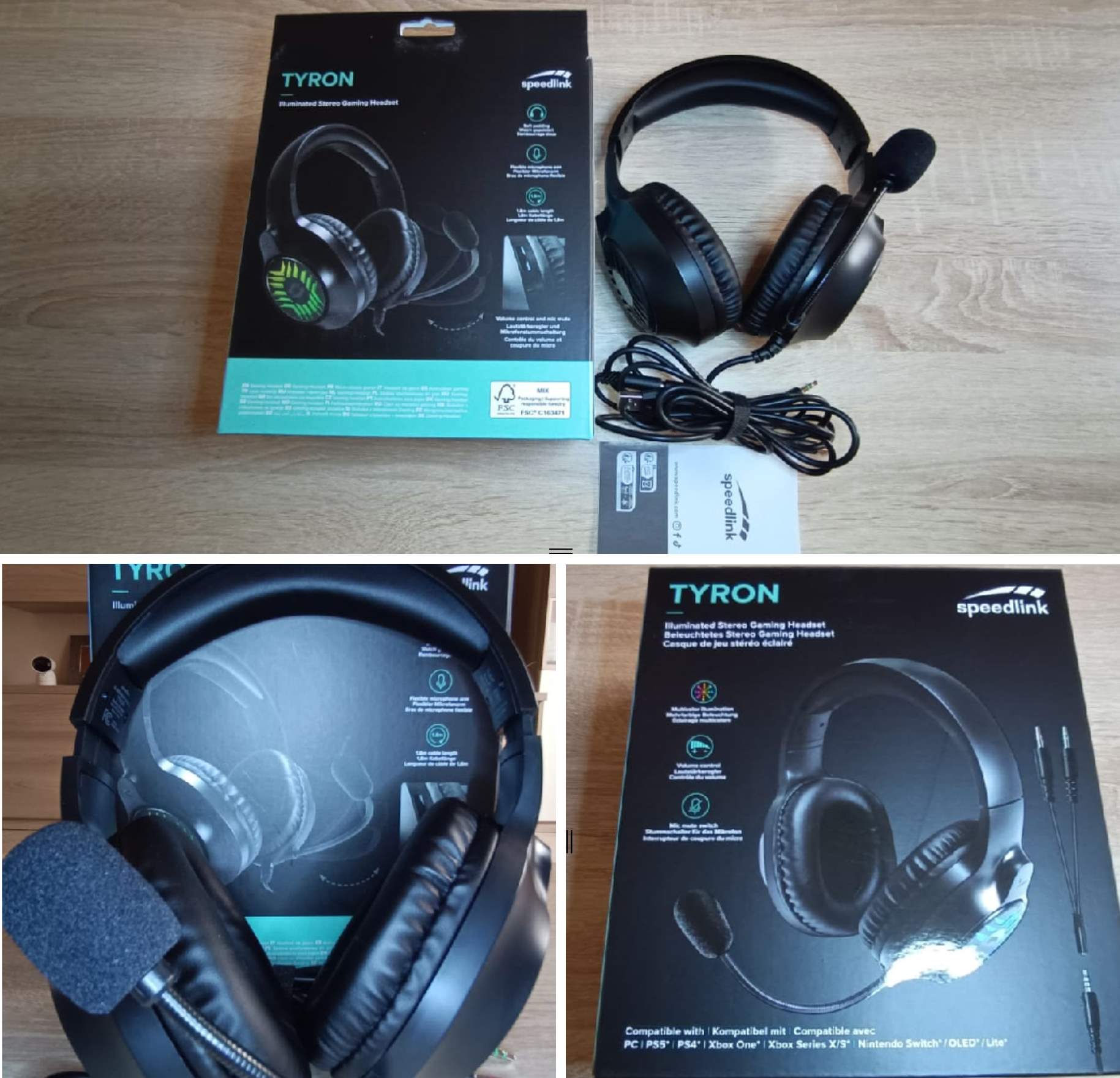 TYRON RGB - cuffie gaming - Recensione