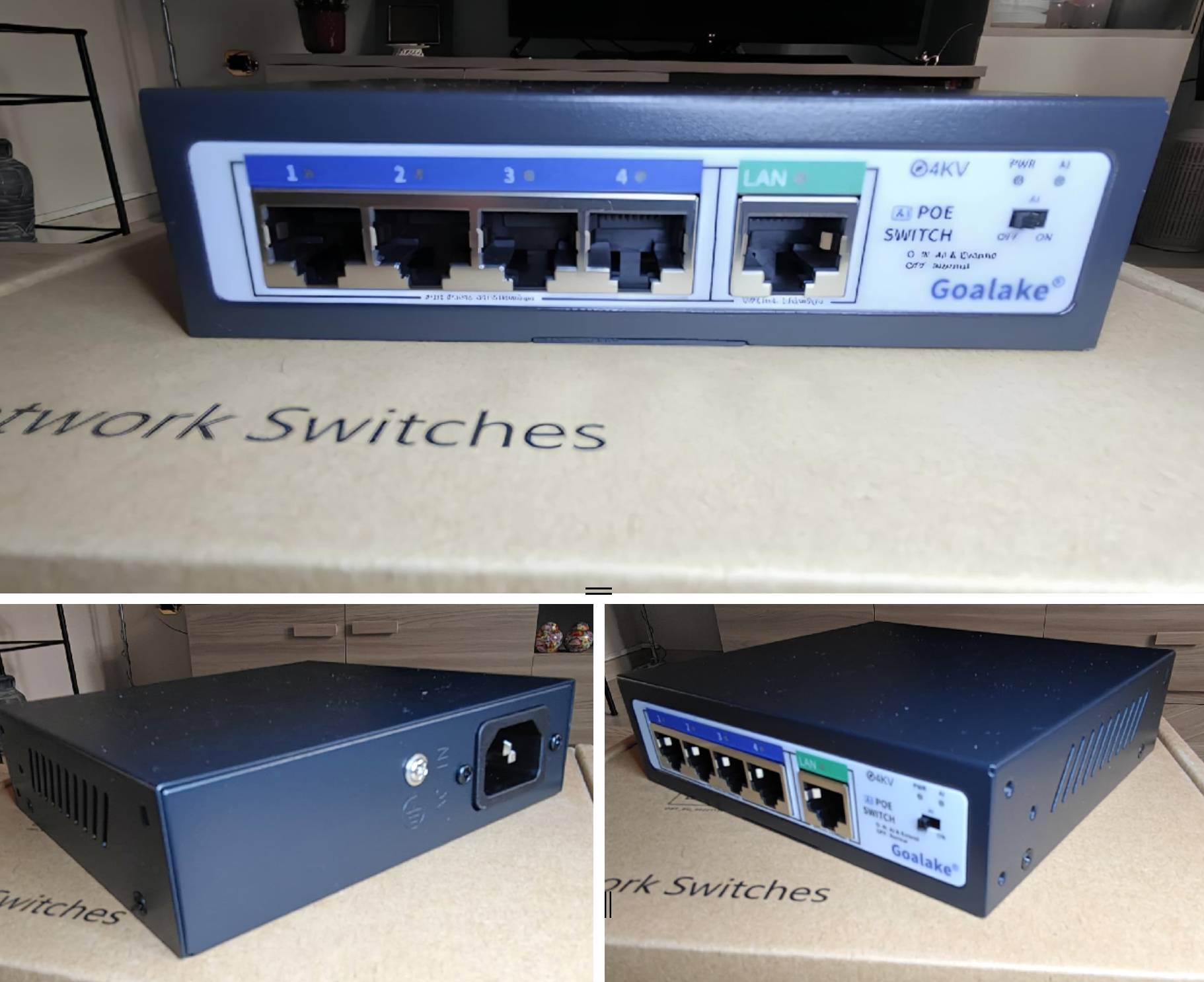 Recensione Goalake Switch PoE