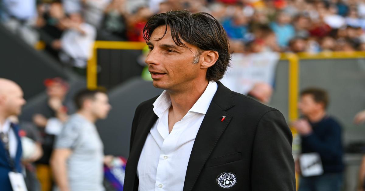 Udinese - allenatore Gabriele Cioffi esonerato