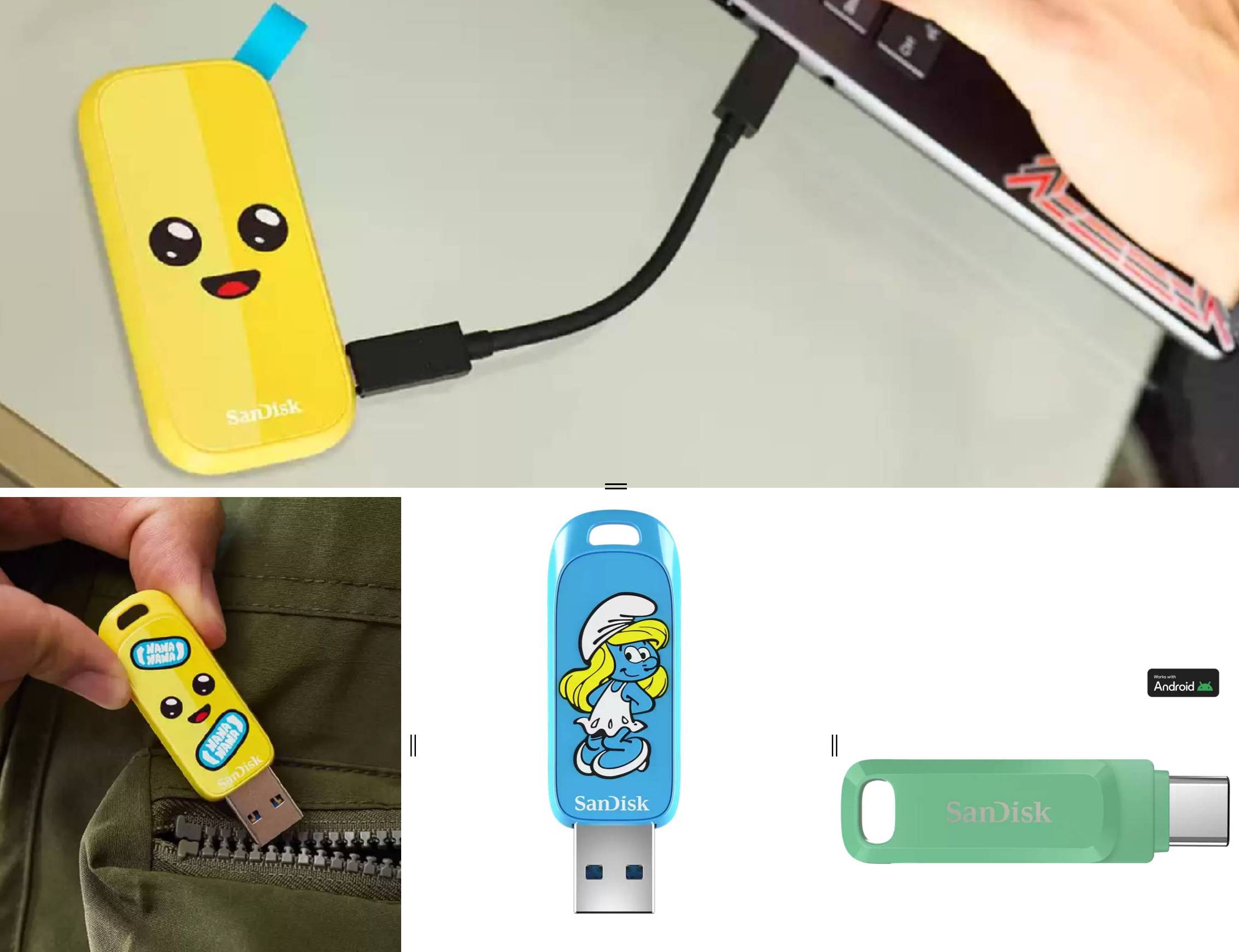 nuova gamma Nuova gamma di chiavette USB Sandisk