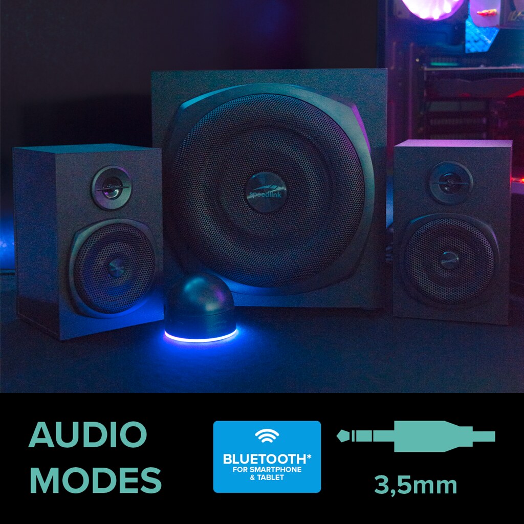 speedlink nuovo Speedlink - nuovo sistema di altoparlanti GRAVITY LT 2.1