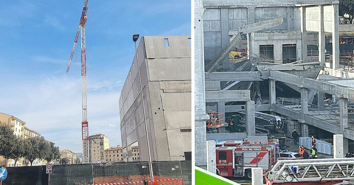 Crollo al cantiere Esselunga a Firenze: due operai morti e tre estratti vivi - VIDEO