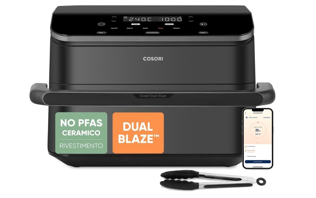 Amazon Prime Day 2026: 3 offerte sulla friggitrice ad aria COSORI da tenere d