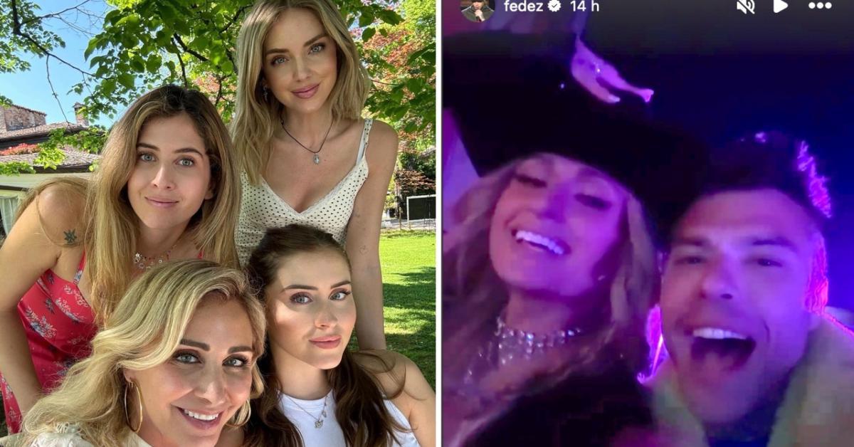 Fedez e Paris Hilton insieme a Coachella: Chiara Ferragni in famiglia a Cremona