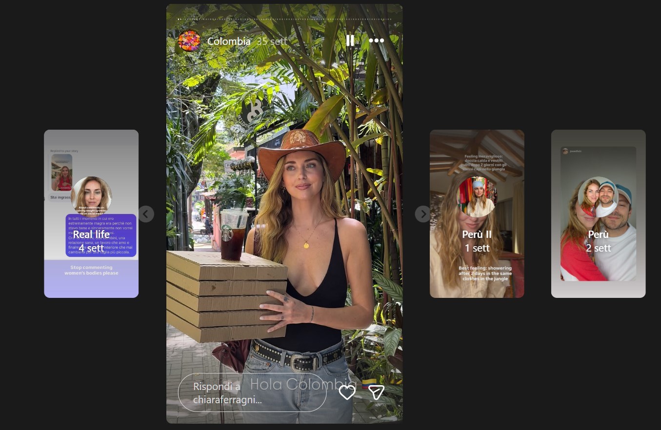 Chiara Ferragni Chiara Ferragni in Colombia, a Barranquilla incontra la famiglia di Jose Hernandez