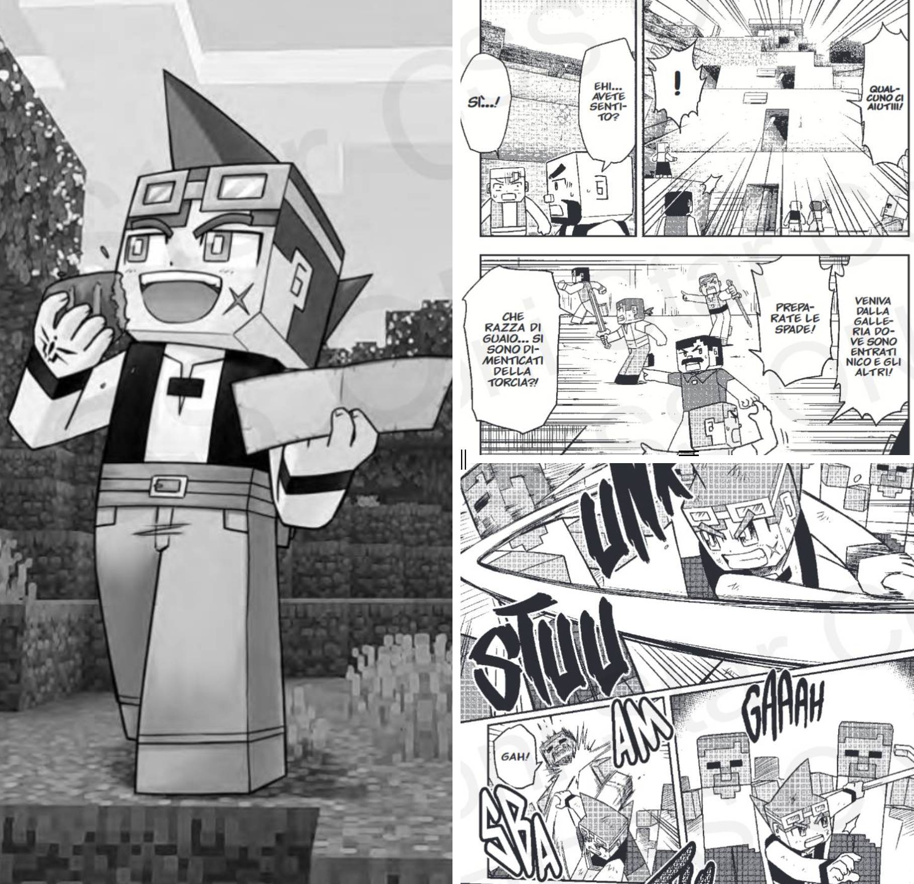 recensione minecraft Recensione Minecraft - Viaggio ai confini del mondo - il Manga