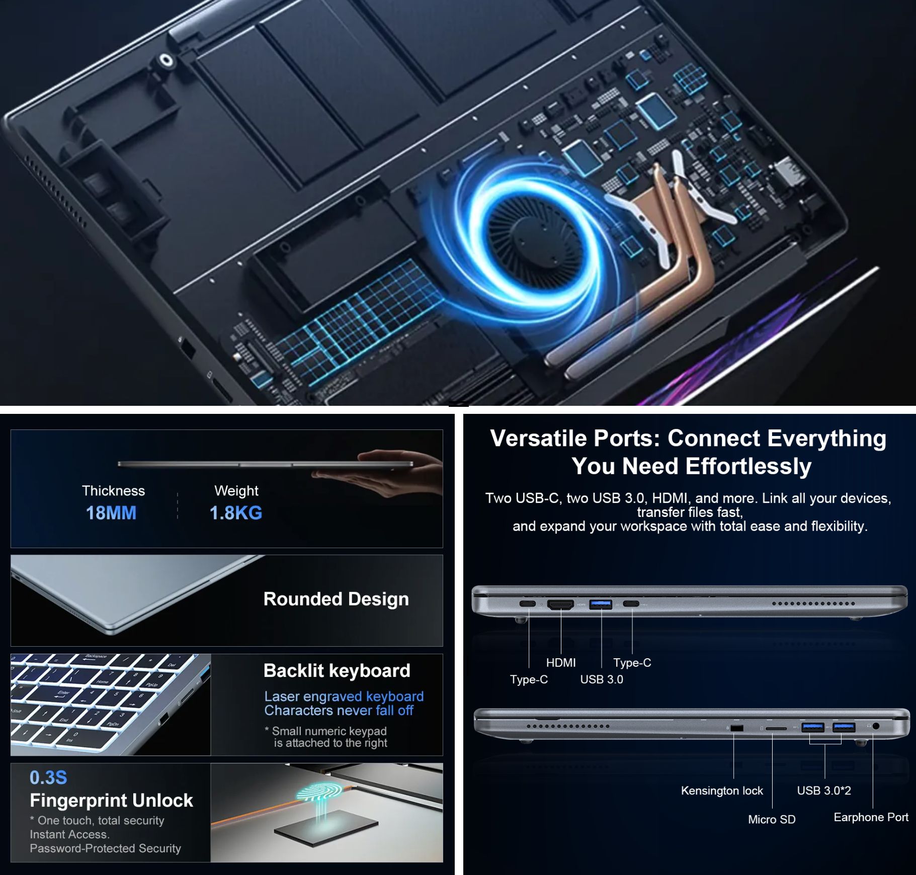 recensione Ninkear N16 Pro i7-12700H Recensione: completo e potente