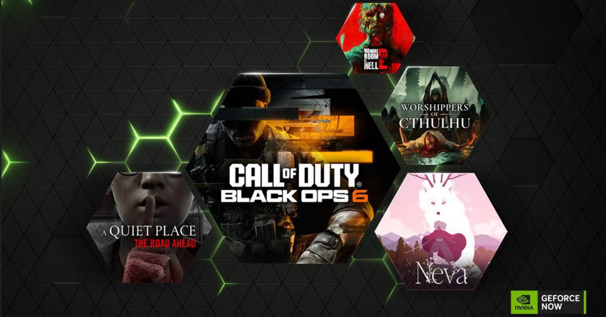 GeForce NOW arrivano 22 titoli a ottobre