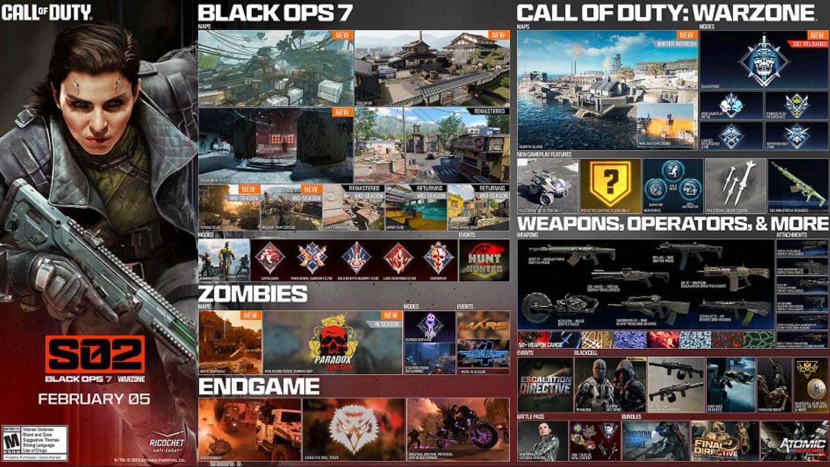 La Stagione 02 di Call of Duty: Black Ops 7 e Call of Duty: Warzone è ora disponibile