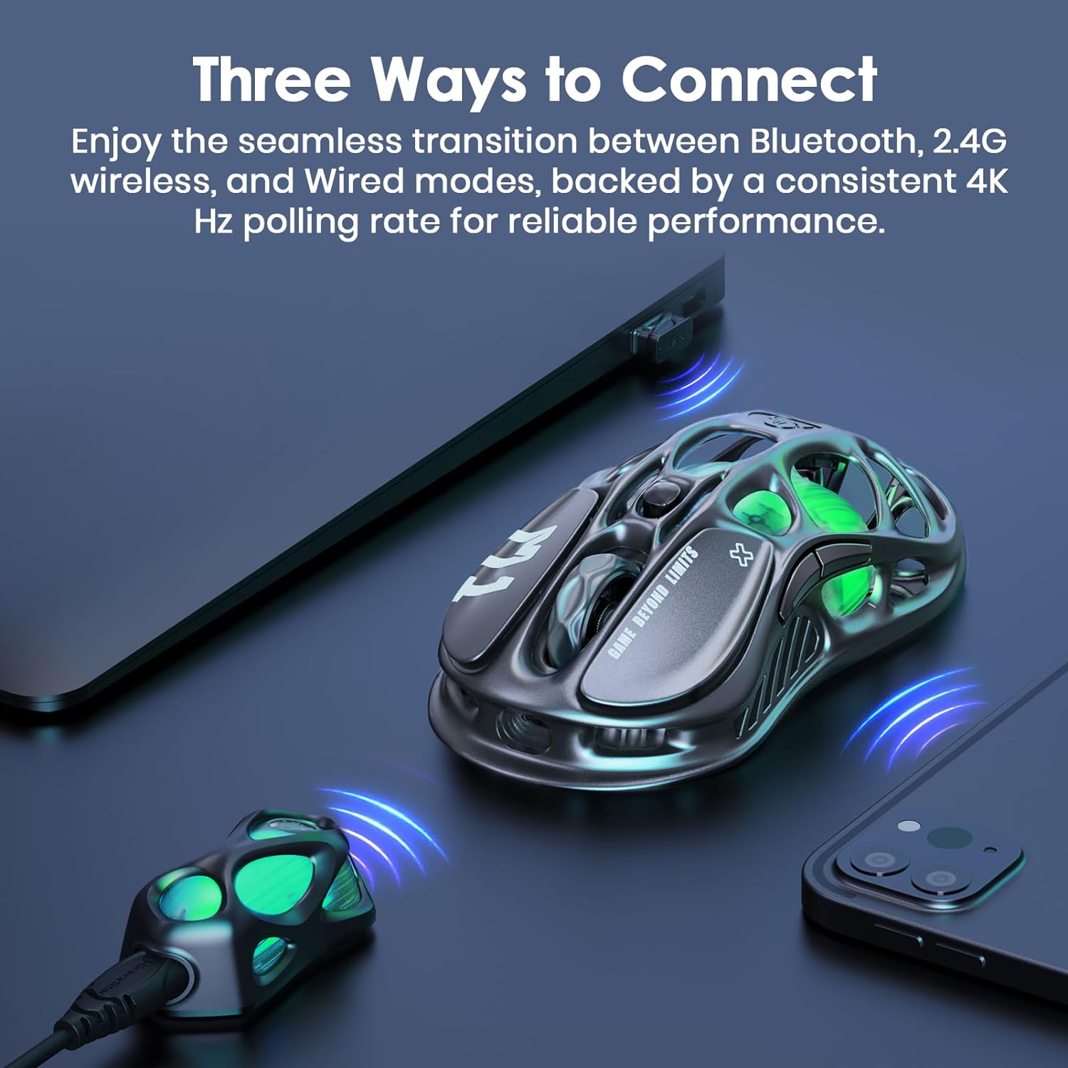 Mercury M1 Pro Wireless Gaming Mouse in sconto