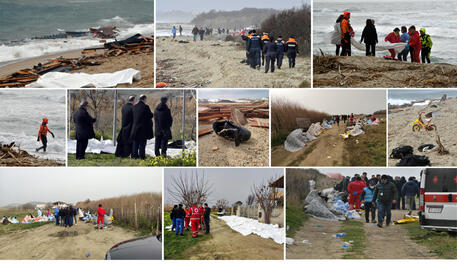 Naufragio a Crotone : si temono oltre 100 morti