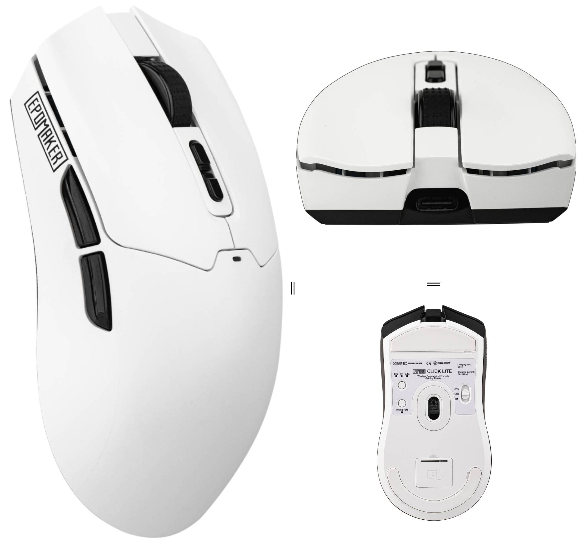 recensione epomaker Recensione EPOMAKER Click Lite Mouse