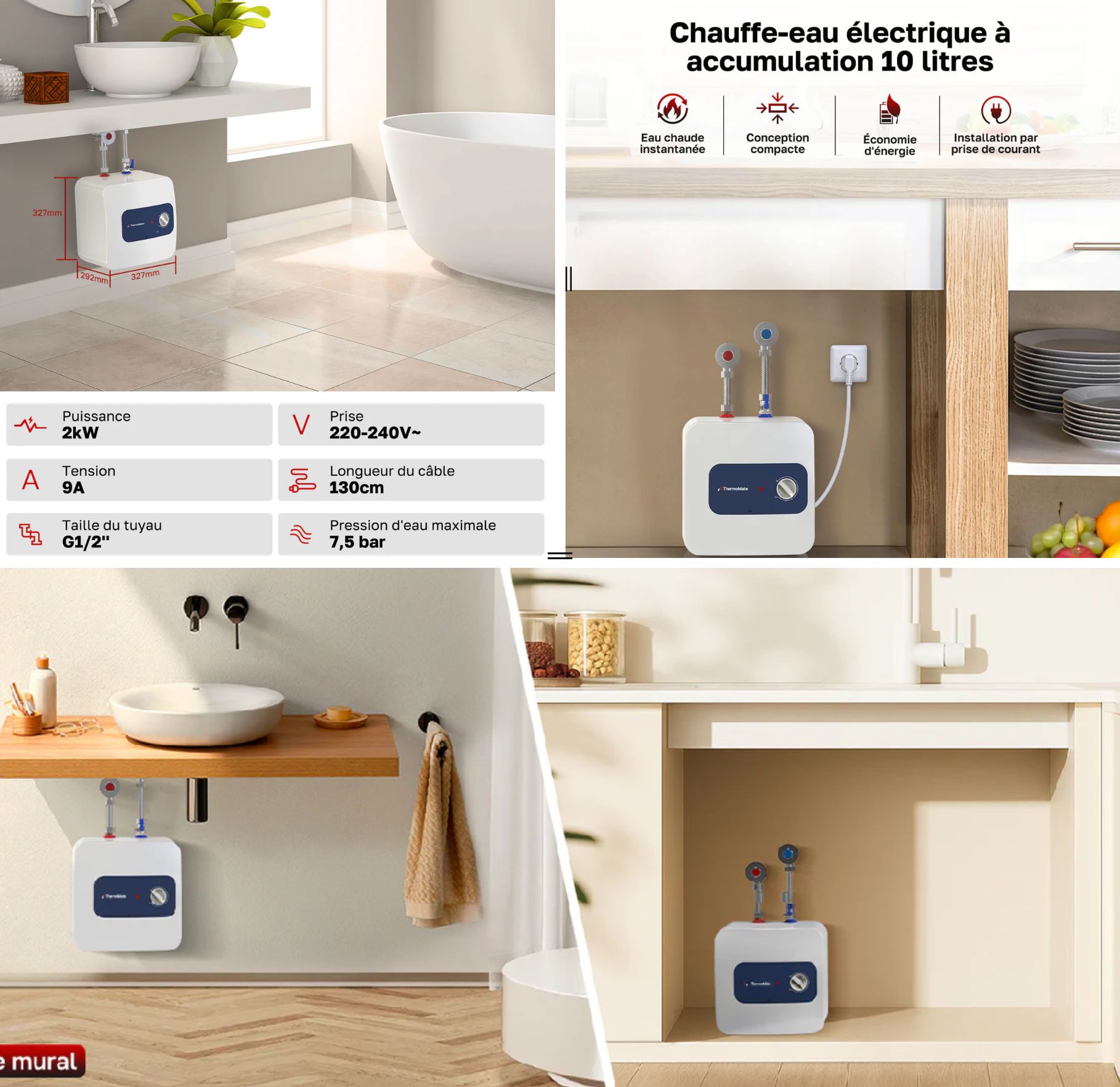 ThermoMate Scaldino sottobanco 10 litri, recensione completa: vale davvero la pena per cucina e bagno?