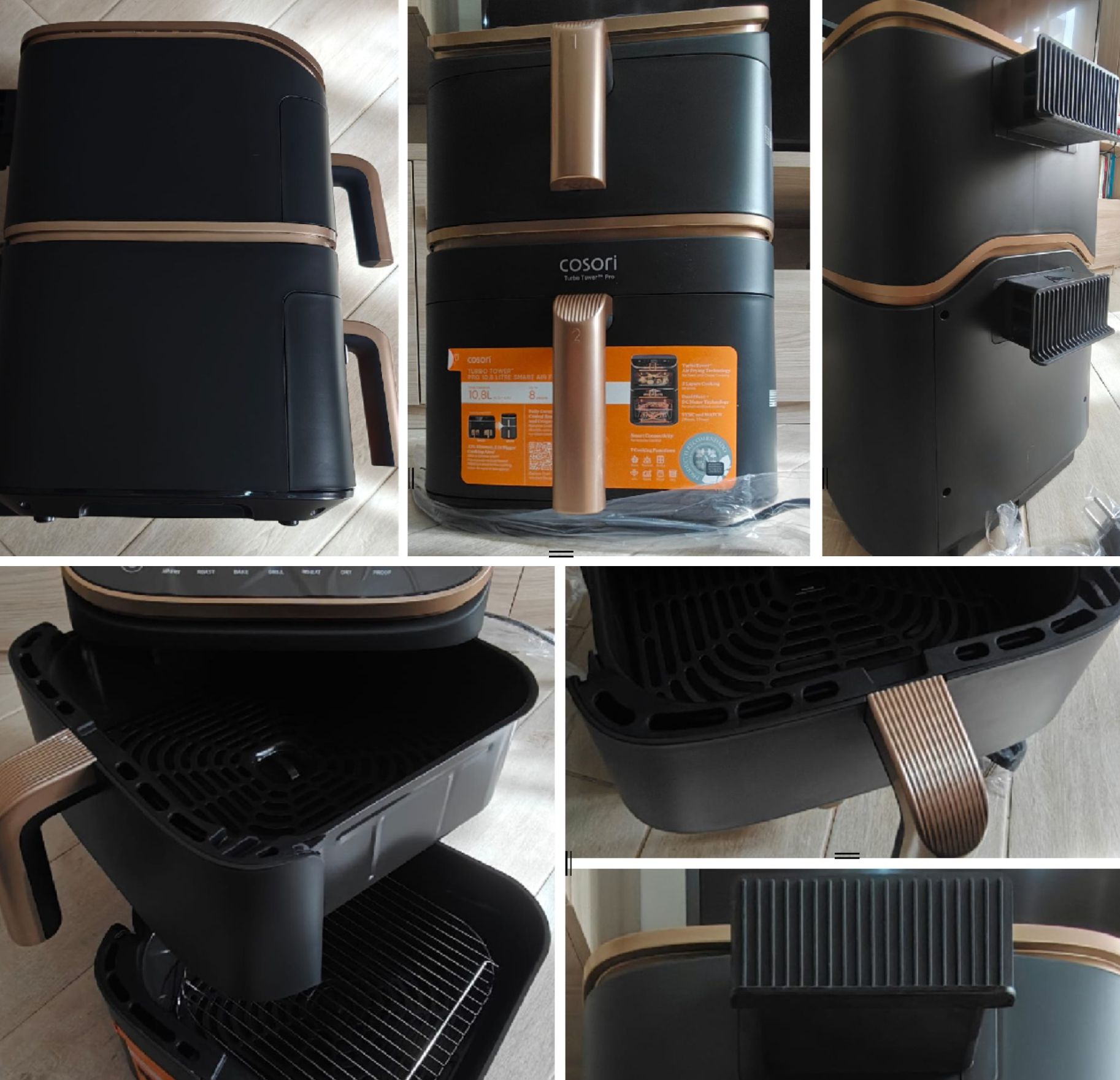 Recensione Cosori Turbo Tower Pro Smart Chef Edition