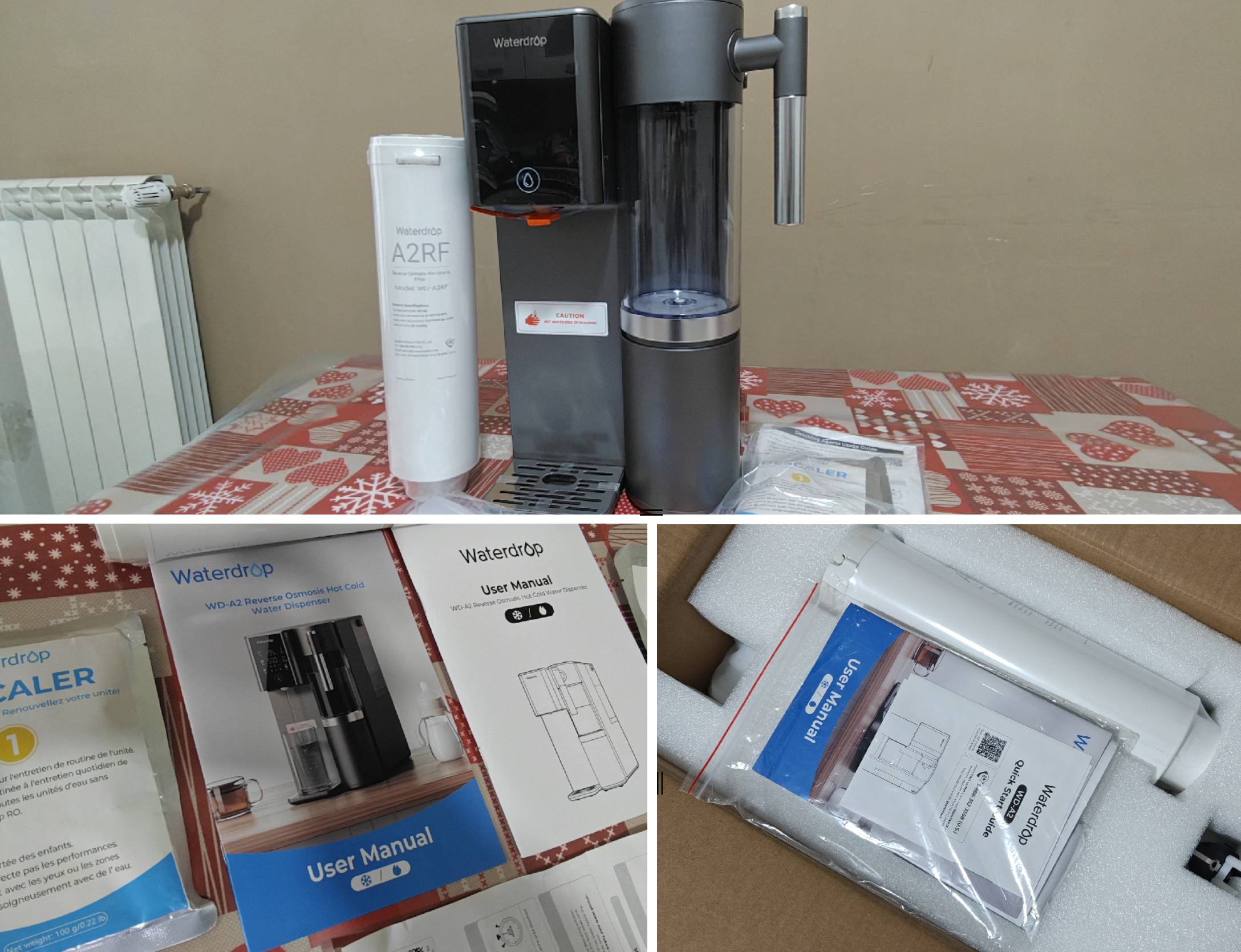 Recensione Waterdrop A2 distributore di acqua calda e fredda