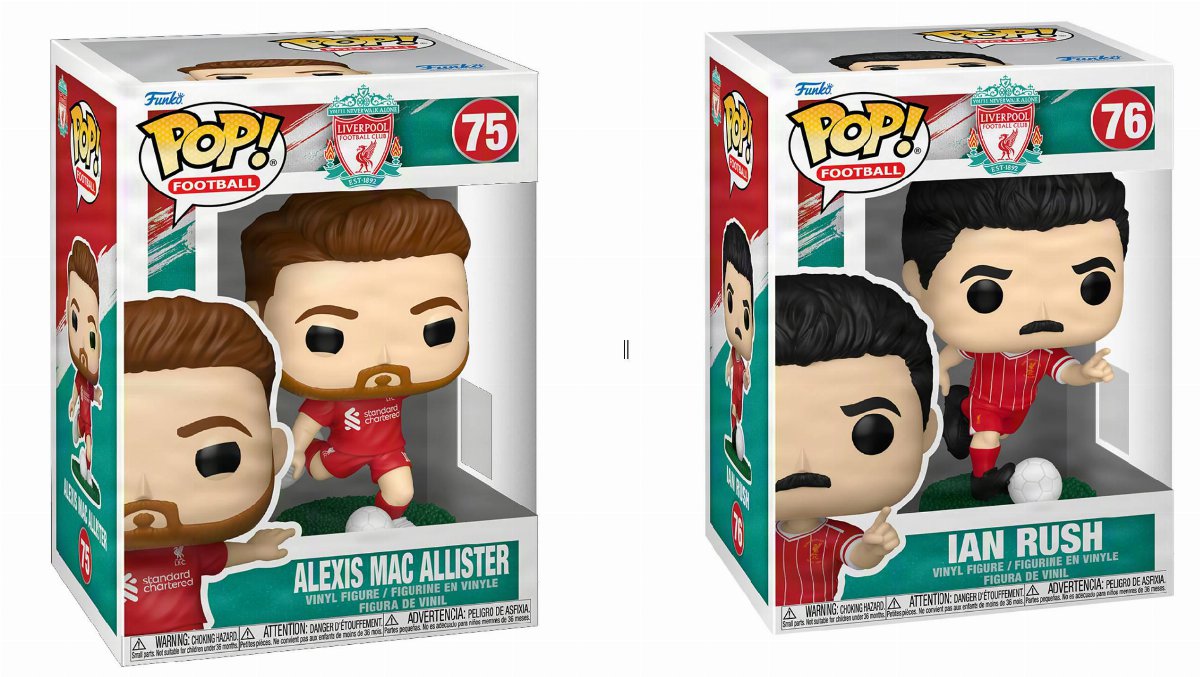 Liverpool FC entra in Funko Pop! Liverpool FC entra in Funko Pop!