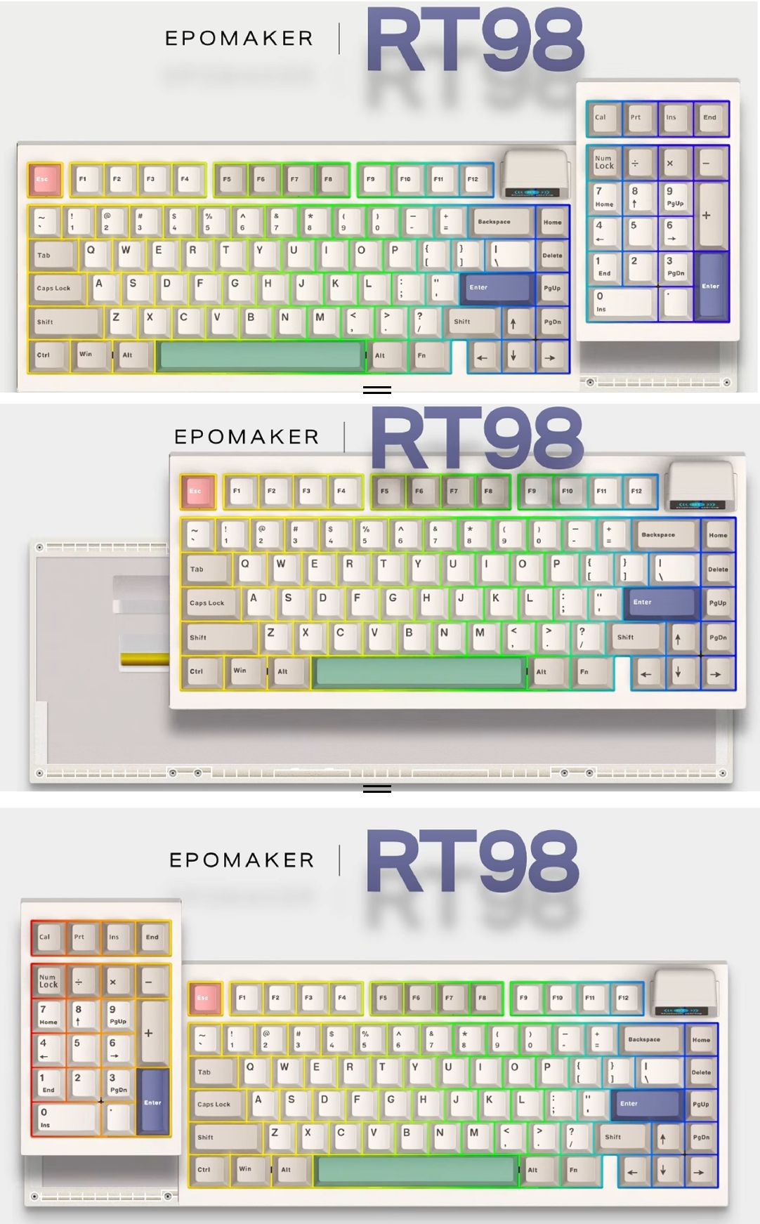 recensione EPOMAKER RT98 Recensione: la tastiera modulare che cambia davvero il modo di lavorare