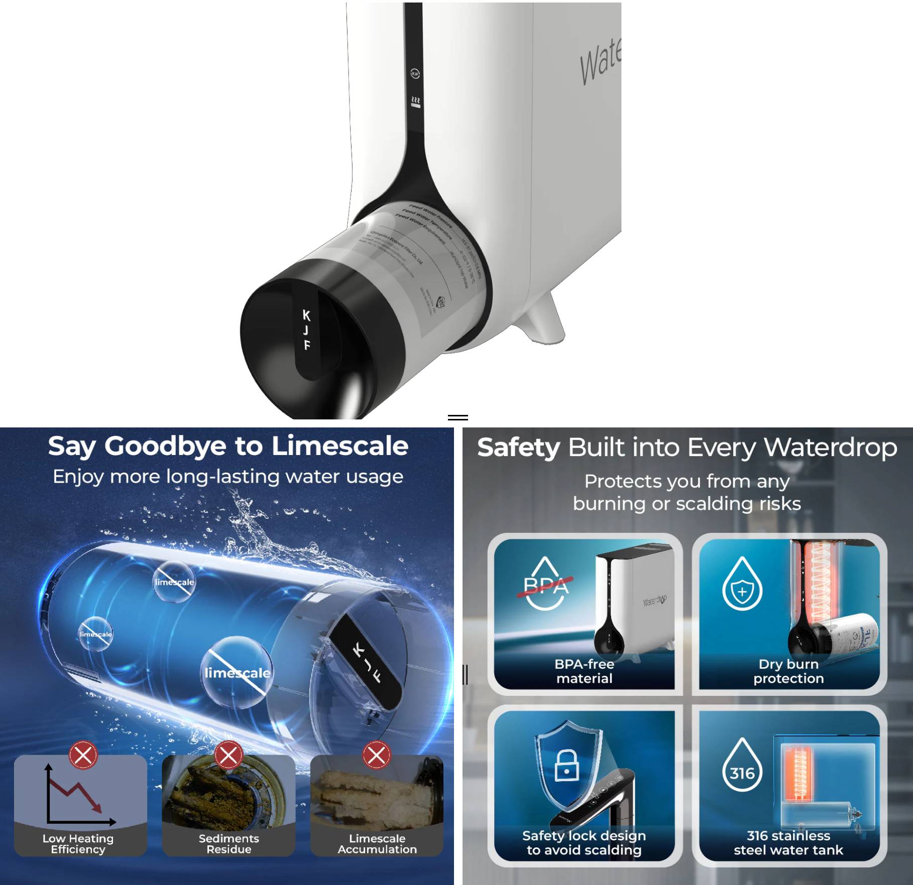 recensione waterdrop Recensione Waterdrop K6 - Water Dispenser RO System