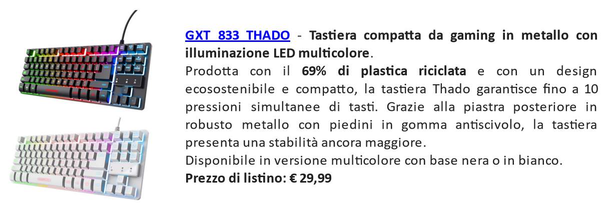 trust soluzioni Trust - soluzioni gaming sostenibili e di qualità