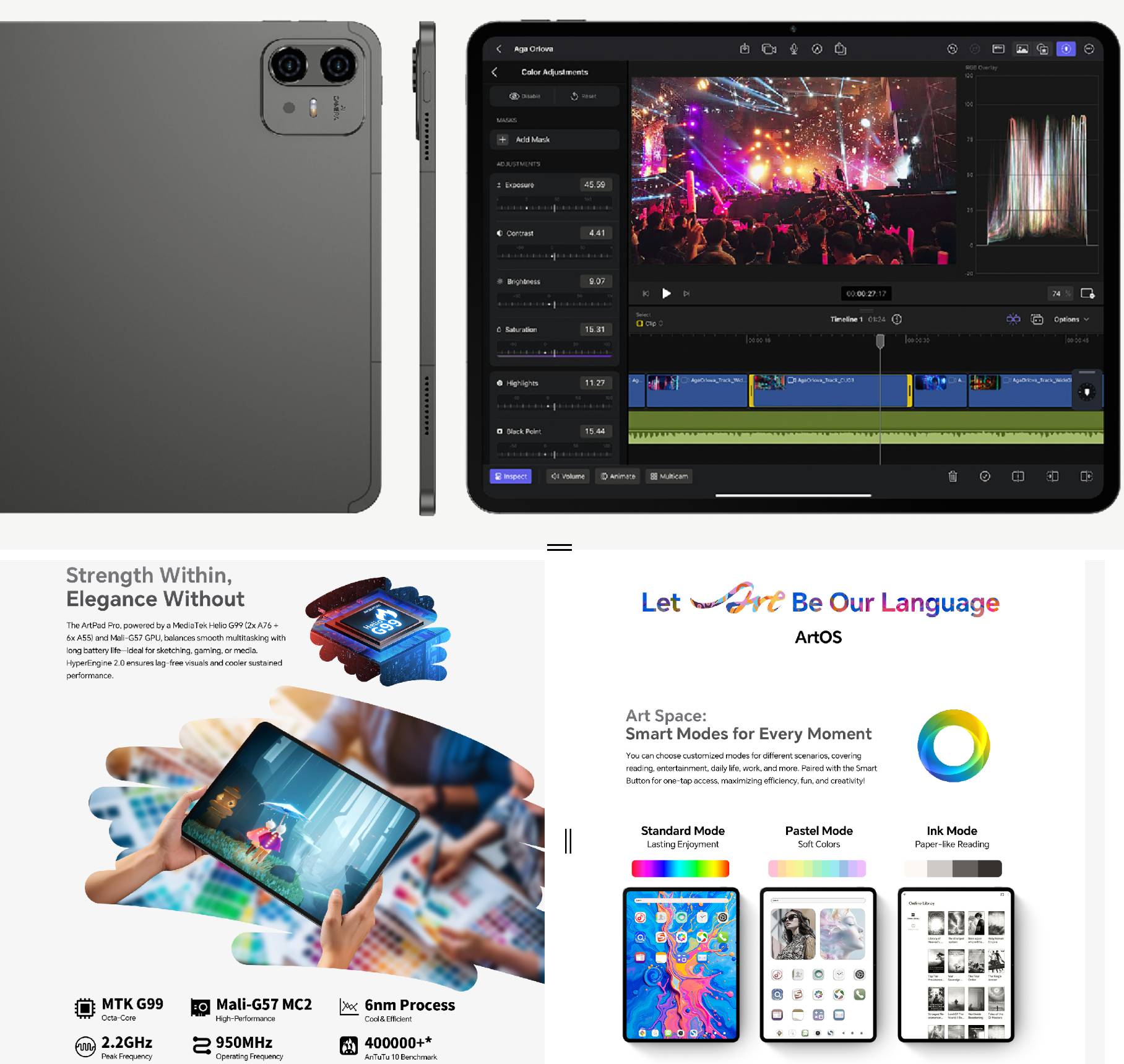 Recensione Teclast ArtPad Pro 