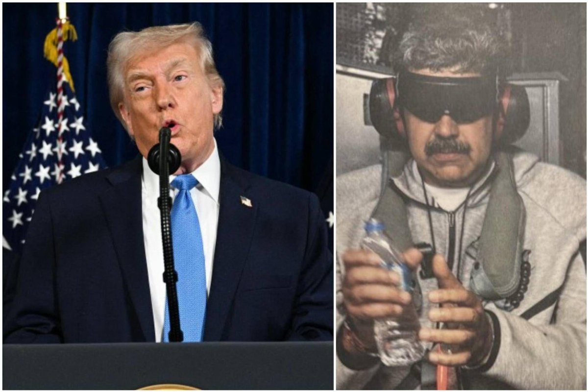 Venezuela, Trump diffonde immagine di Maduro in manette su nave Usa: destinazione Guantanamo Venezuela, Trump diffonde immagine di Maduro in manette su nave Usa: destinazione Guantanamo