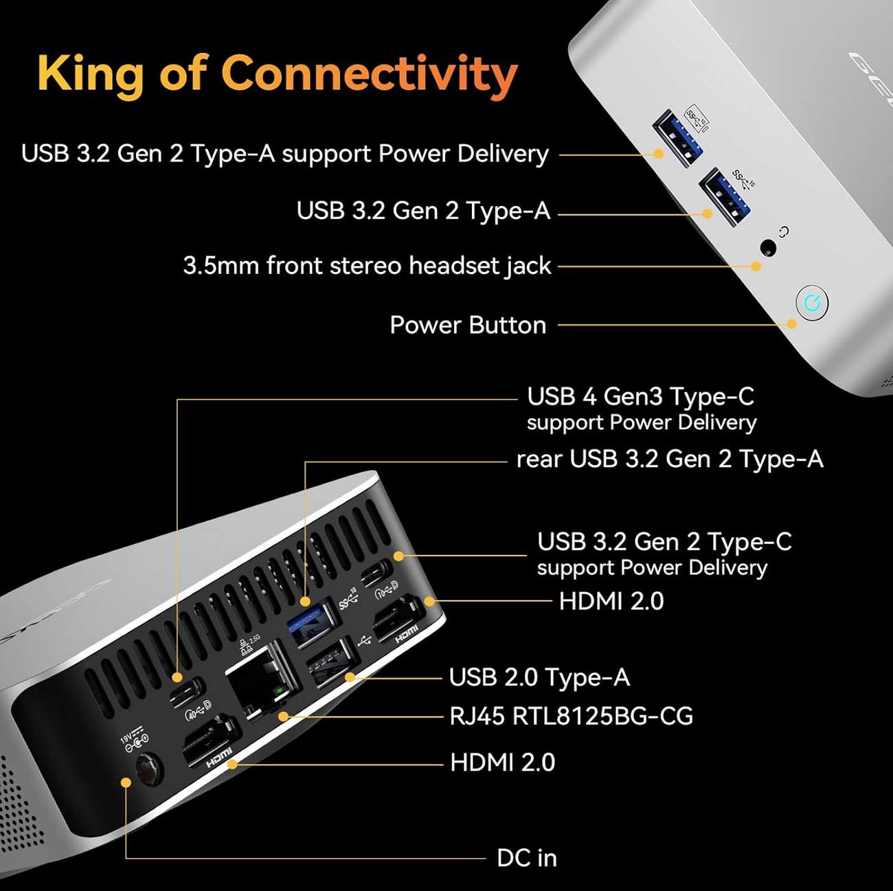 geekom mini GEEKOM Mini PC A8 - Scontato del 22% su Amazon