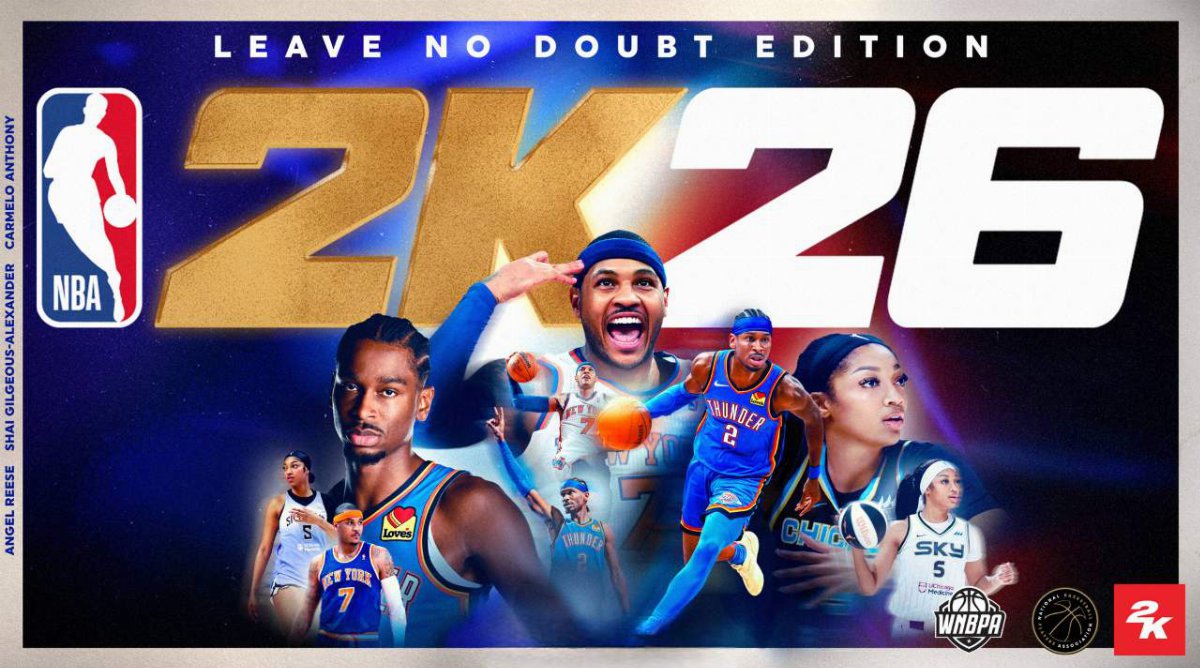 NBA 2K26: edizioni e atleti di copertina