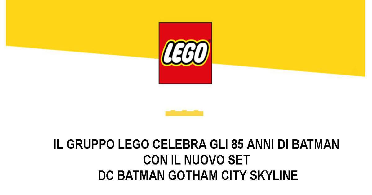 LEGO CELEBRA GLI 85 ANNI DI BATMAN
