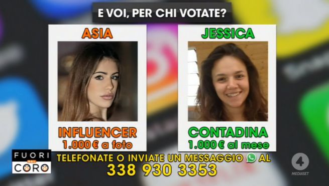 Taylor Mega furiosa : A Fuori dal coro Giordano processa il mondo delle influencer