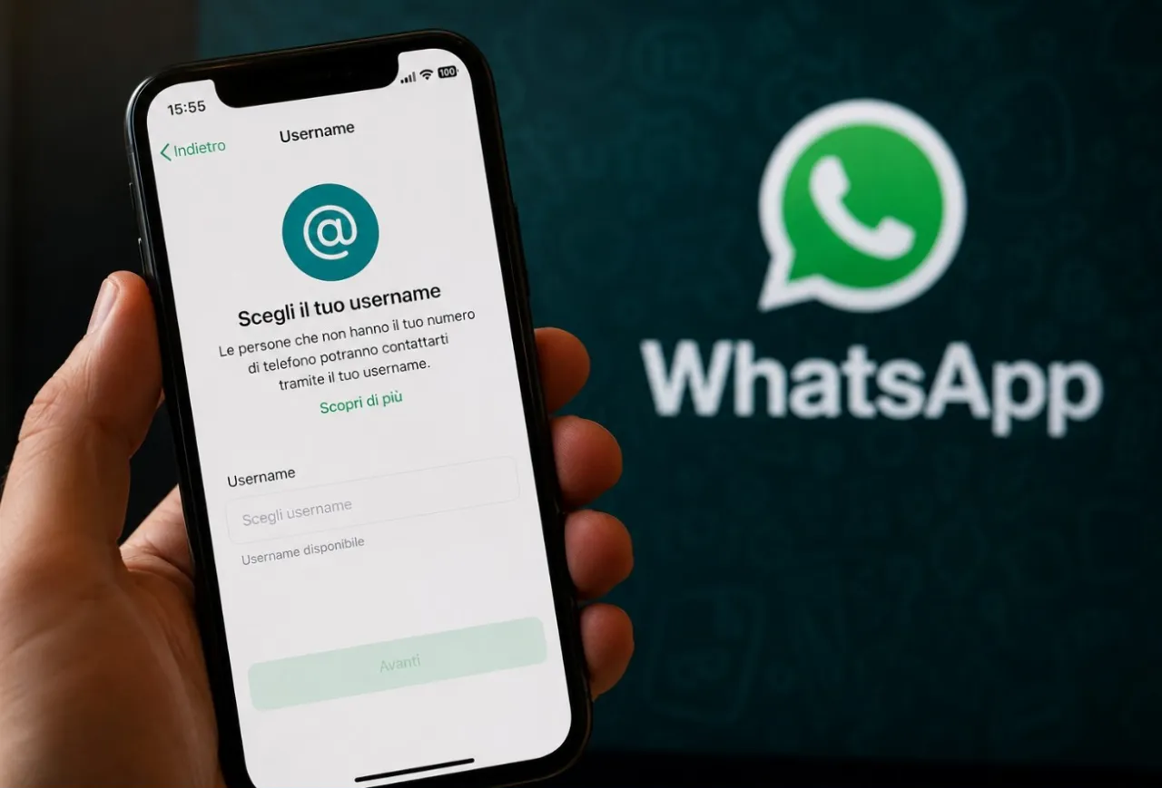 WhatsApp attiva gli username, nuove chat senza condividere il numero di telefono
