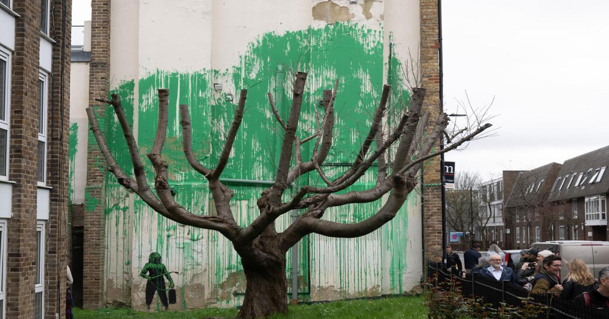 Banksy, nuovo murales a Londra: il messaggio 