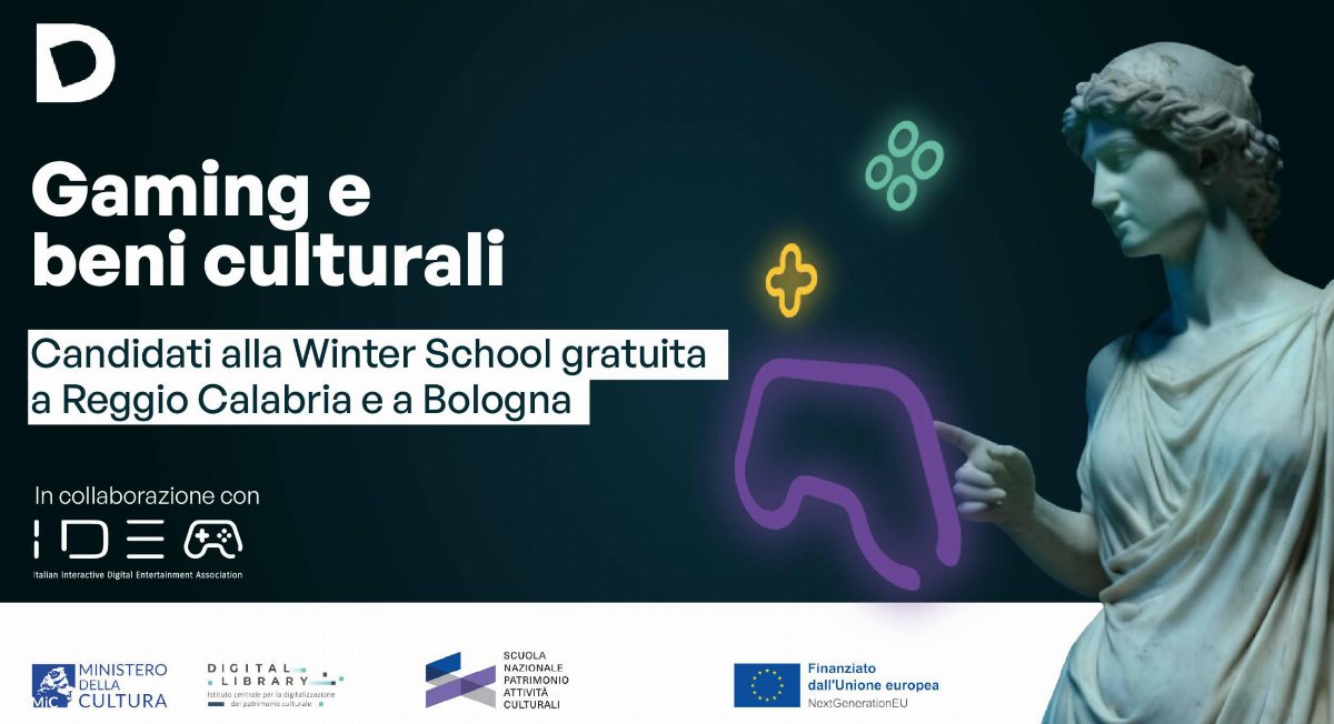 Gaming e beni culturali: Winter School Gaming e beni culturali: Winter School